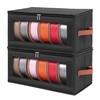 Hizypaixin 3D Printer Filament Storage Box 2 Pack, Holds 12