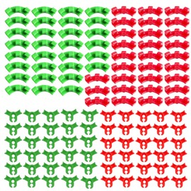 SNONESIY Plant Bender 120 Pieces Lst Clips Plant Clips Plant Bender 90 Degree Plant Bender Low Stress Training Clips Used to Bend Roots and Change Growth Direction
