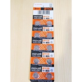 10 MAXELL LR1130 AG10 189 L1131 389 V10GA 1.5 V BATTERY  EXPIRE 12/2028