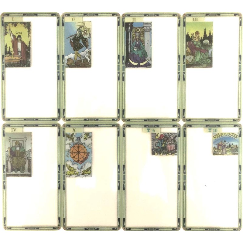 Tarot Card, Weight Edition, Tarot Divination Telling, Universal Transparent Tarot,