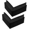 Innconee 2 Pcs Corner Dock Bumpers Guard with Screws Boat