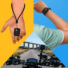 Aovee Remote Control Accessories for GoPro Hero Black 13/12/11/11Mini/10/9/8/Max,Wireless 269FT Remote Control Range OLED Display