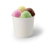 BIOZOYG 50 x Cardboard Ice Cream Cups, 250 ml, Brown,