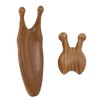 2pcs Nose Maasage Tool Reduce Stress Smoothing Surfaces Sandalwood Nose