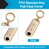 MAX COOL Key Shell Beige TPU Car Remote Key Fob