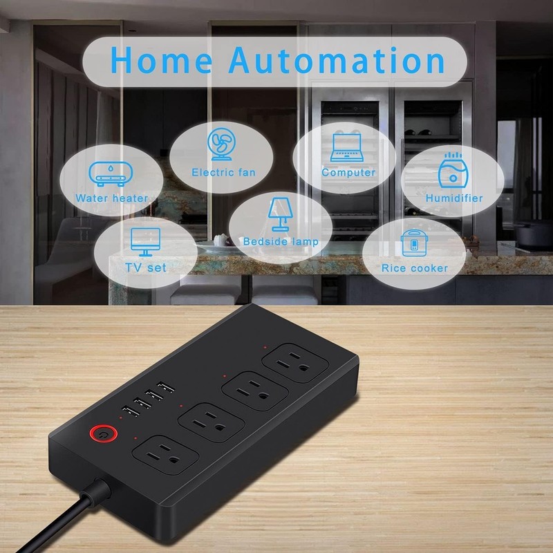 ZigBee Power Strips, Smart Power Strip Surge Protector PD 20W,