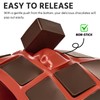 Puyeipt 2 PCS Square Silicone Caramel Molds, 40-Cavity Truffles Chocolate