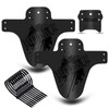 NICEDACK Mud Guard, 2Pcs MTB Bicycle Mudguards for 26" 650B