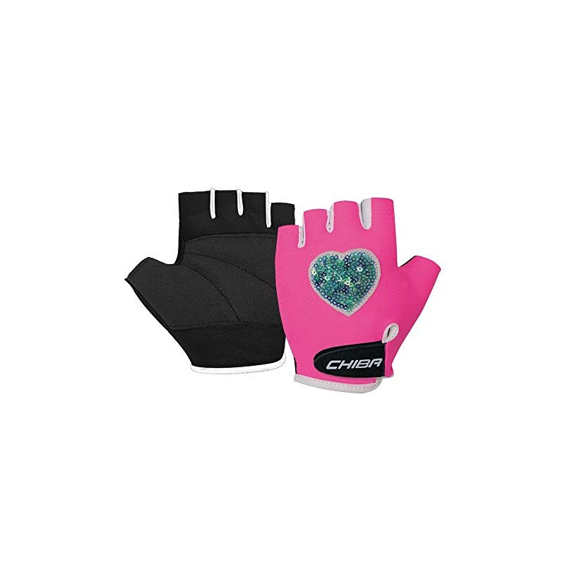 Chiba Cool Kids 2020 Children's Cycling Gloves Short Pink, S
