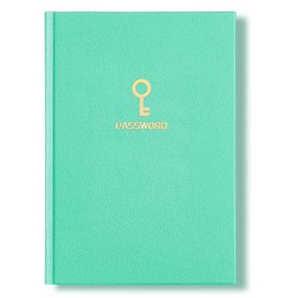 TSFPapier Password Keeper Book for Website Username Internet login Computer Address Password Notebook Logbook-MintGreen