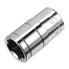 uxcell 1/2-Inch Drive 15mm 6-Point Shallow Socket, Metric, Cr-V