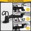 Heavy Duty Car Clothes Hanger Bar 30-64 inches, 4Pcs Accessories