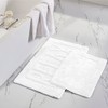 Modern Threads 2-Pack Soft Absorbent Plush 100% Cotton Bath mat