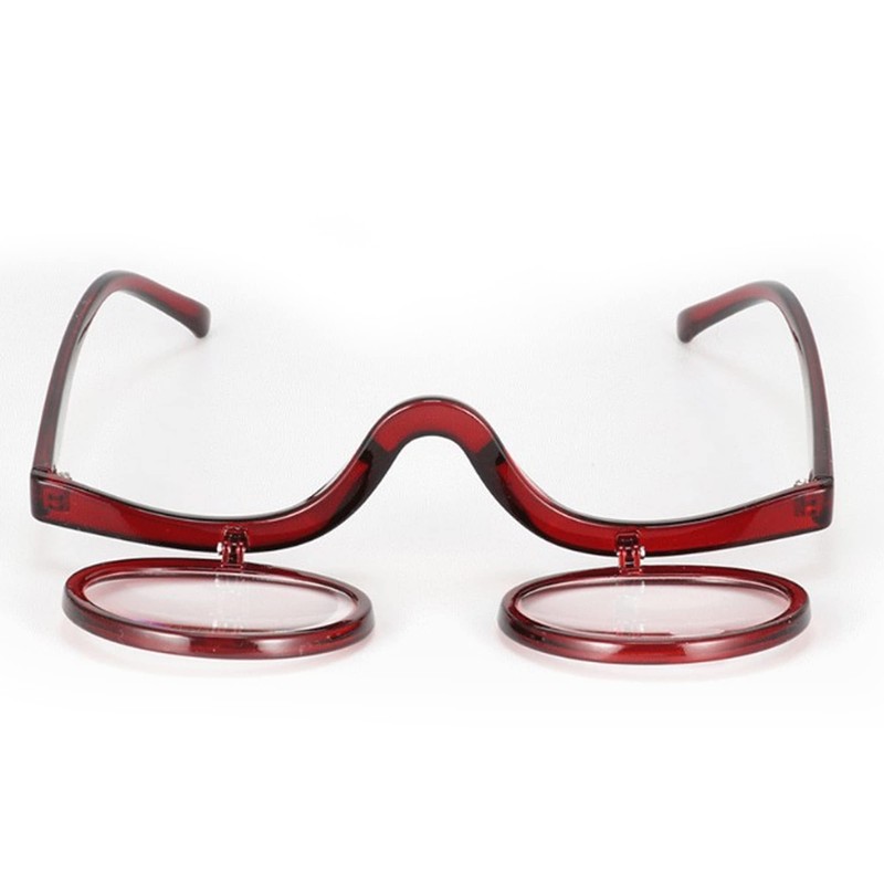 Aisi Magnifying Makeup Glasses Eye Make Up Spectacles Flip Down