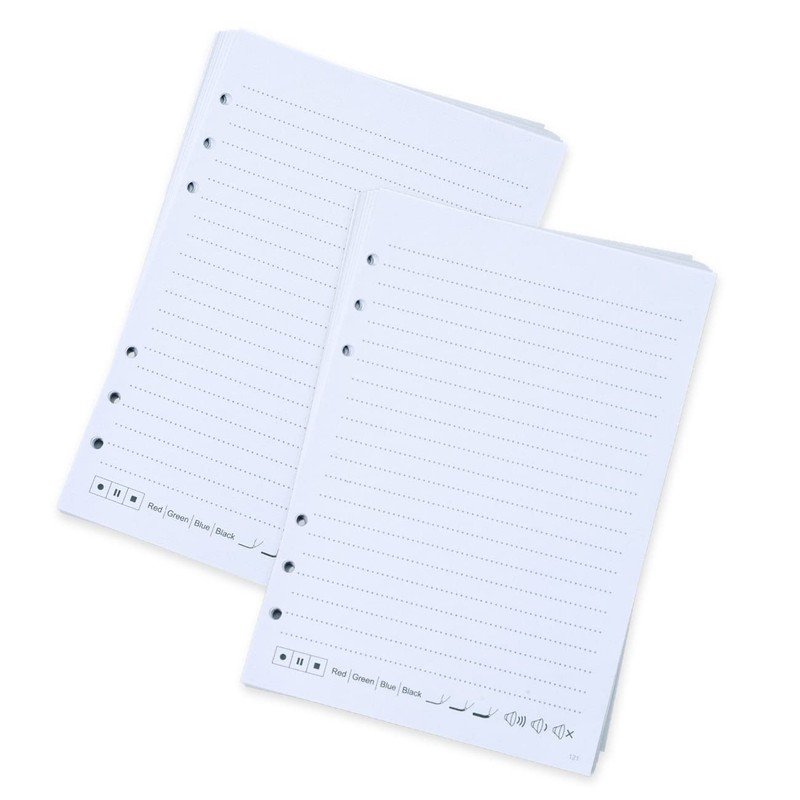 Ophayapen [2 Pack A0+A1] A5 Dot Refill Paper Compatible with