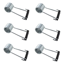 Maxmoral 6PCS Universal Butterfly Spring Door Closer Stainless Steel Hinge Pins Door Pair Hinge Pin for Closet Door Cabinet Door Storage Room Door