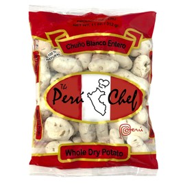 PeruChef Chuño Blanco Entero Peruano | White Whole Dry Potatoes 11 oz
