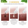 CLEOSKIN. Espátula Peeling Ultrasónico. Exfoliación, depurador facial de poros. Incluye