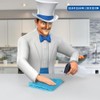 MR.SIGA Paño de Limpieza de Microfibra, Paquete de 24, tamaño:32