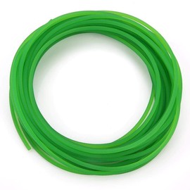 PU Drive Belt, High Performance Urethane Round Belt, Green PU Polyurethane Round Belt with Rough Surface for Drive Transmission (3 mm x 10 m)
