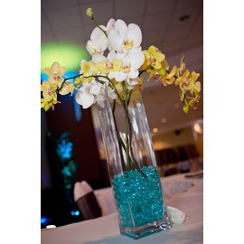 Celebrate Your Special Day with Your Centerpieces Accented with These Beautiful Cosmo Beads Brand Water Gelly Balls (Turquoise, 8 Ounce)