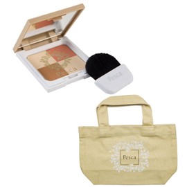 PESCA Serum BB Face Color + Tote Bag Special Set, Face Brush Included, 3 Color Magic