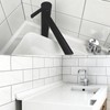 Shower Threshold Water Dam, Barrier Strip, Silicone Water-Blocking Self-Adhesive Sealant