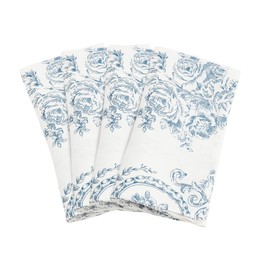 SARO LIFESTYLE Veronique Collection Home-Decor-Accents, 20 in, Indigo