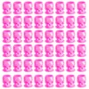Bohue 100pcs Skull Shaped Tattoo Ink CupsLarge Tattoo Ink Cups