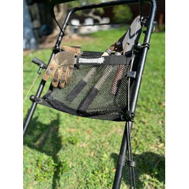 Lawn Mower StorageWebs 16" Wide X 12" High Bungee Pocket Black