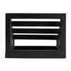 Bloomingville, Black Tri-Sectional Metal Plate Stand Organizer, Small