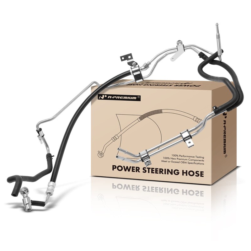 A-Premium Power Steering Pressure & Return Hoses Line Assembly Compatible