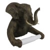 Gifts & Decors Ebros Pachyderm Servant Safari Elephant Holding Toilet