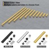 EBYTE Linear Shower Drain, 12 Inch Brushed Gold 304 Stainless