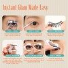 LASHVIEW Magnetic Eyelashes with Applicator,Reusable Soft Magnetic Eyelashes Natural Look,
