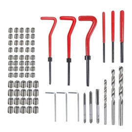 Helicoil Set, Fillet Rapporté, Helicoil, Helicoil M5 M6 M8, Filetage, Thread Repair Kit, Thread Repair Kit, Thread Repair, 75 Pieces