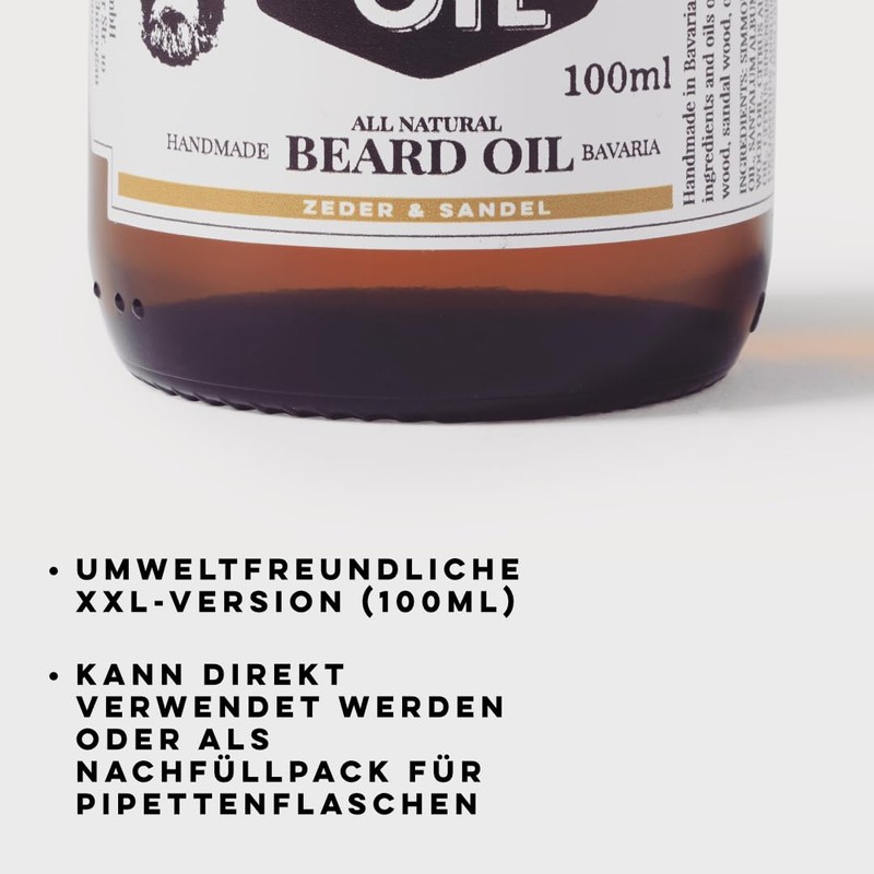 Beyer's Oil Beard Oil Cedar & Sandal XXL 100 ml