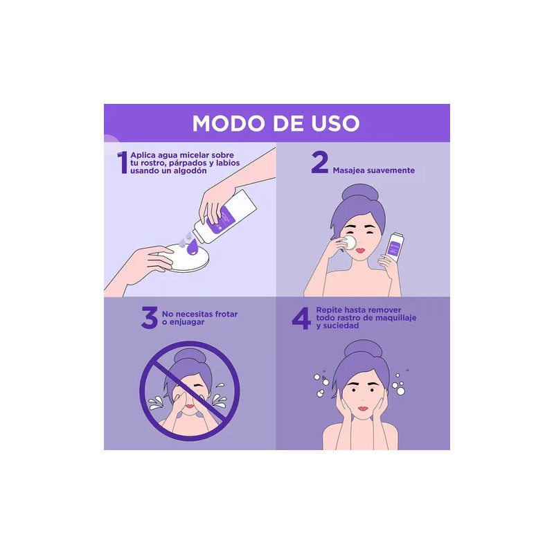 Agua Micelar Ponds Piel Sensible Hipoalergénica 300ml