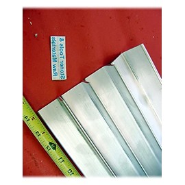 KolotovichTool 4 Pieces 1-1/2"x 1-1/2"x 1/8" Aluminum 6061 Angle BAR 14" Long T6 Mill Stock Industrial Metal DE-1411DU