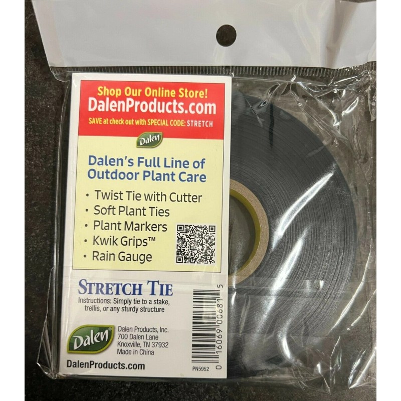 Dalen Products Gardener Stretch Tie 1/2 inch X 150 Feet