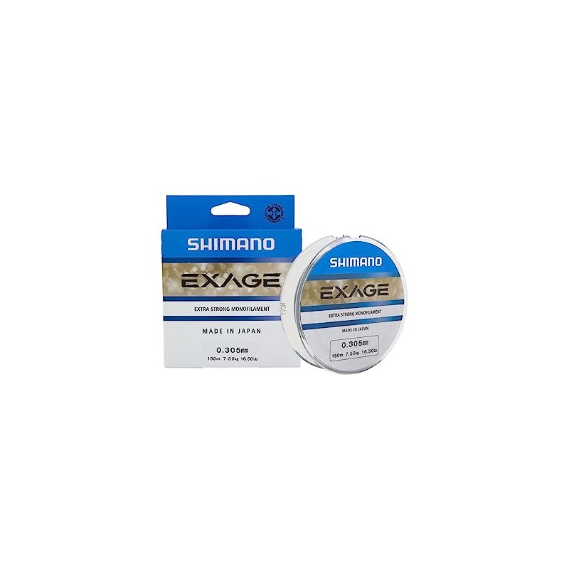 Shimano MONOFILAMENT EXAGE - 150M - 150, 18.5/100, 2.9