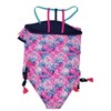 Limited Too Girls Printed UPF 50 Sun Protection Swimsuit with