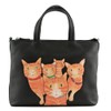 Mala Leather Kitty Crew Ginger Cat Multiway Grab Bag -
