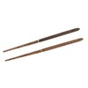 Foldable Wood Chopsticks Portable Detachable Wooden Flatware Chopsticks for Outdoor