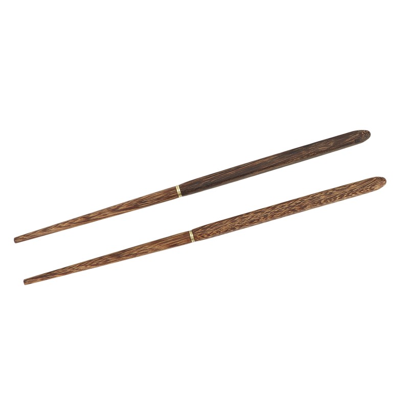 Foldable Wood Chopsticks Portable Detachable Wooden Flatware Chopsticks for Outdoor