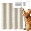 4 Pack Cat Scratching Post Replacement, 11.8 x 2.7 Inch