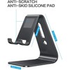 OMOTON Desktop Aluminum Cell Phone Tablet Stand Holder (Updated Version),