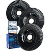 OBA Wood Carving Disc Set 3 PCS 4-1/2" Wood Grinding