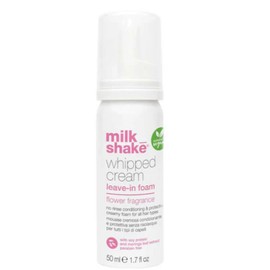 milk_shake Whipped Cream Flower - No Rinse Conditioning and Protective Creamy Foam for All Hair Types - 1.7 oz (50 ml)