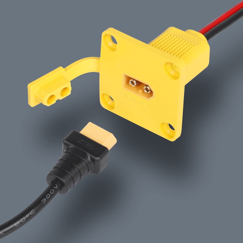 CERRXIAN 14AWG XT60 Male to DC 5.5 mm x 2.1